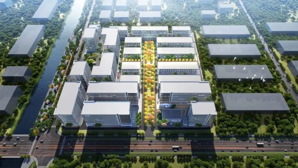 杭州市钱塘区多个半导体相关项目签约开工